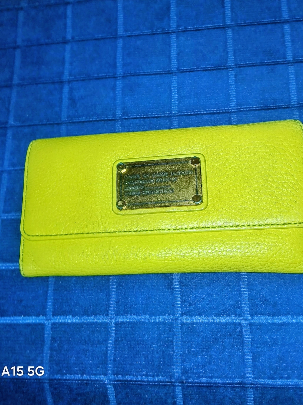 Marc by Marc Jacobs "Classic Q" Long Leather Trifold Wallet